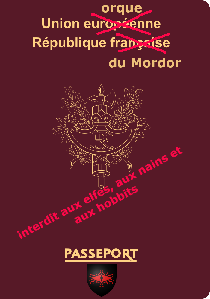 Nouveau passeport français