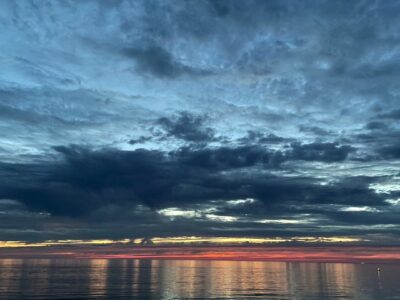 Coucher de soleil à Fécamp en 2022