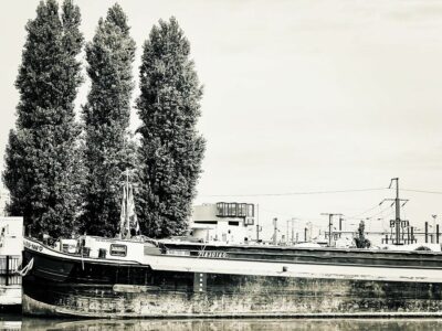 Péniche à Pantin