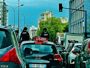 Police montée à Pantin