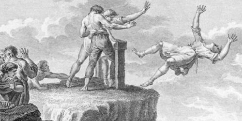 Situation n°1 : Du haut de la roche Tarpéienne